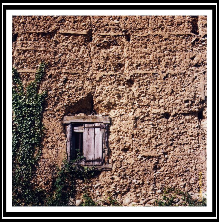 Mur en pisé